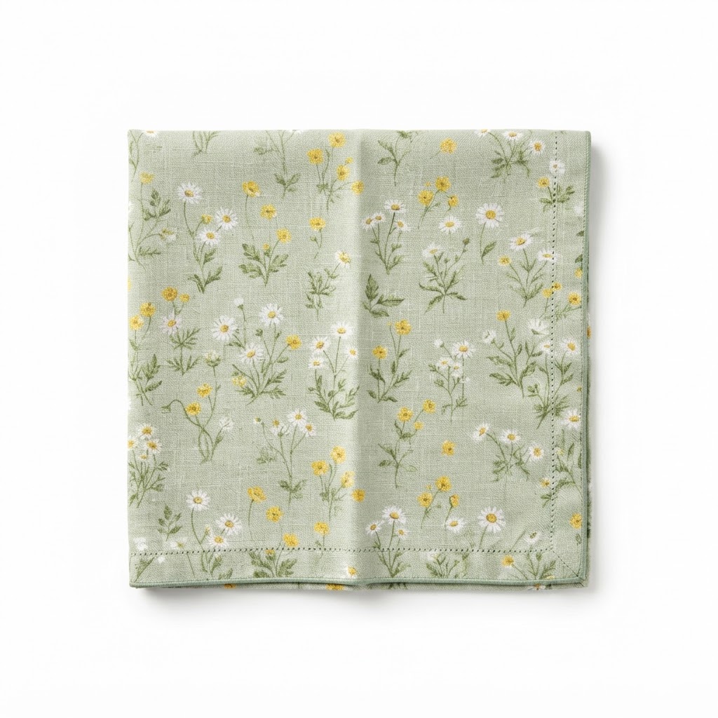 Spring Linen Blend Napkins