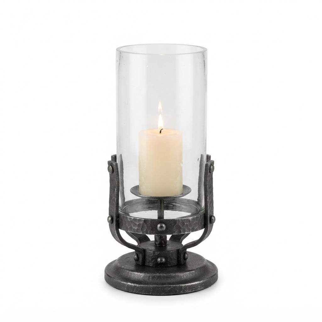 Hurricane Glass Candle Holders