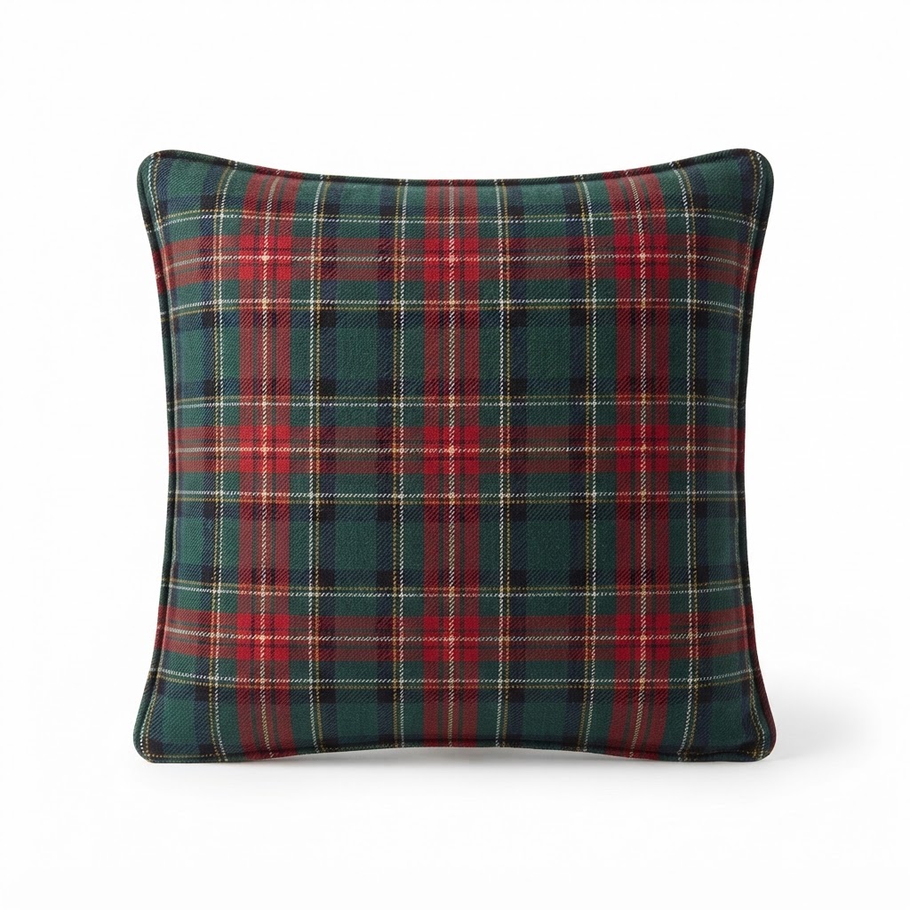 Tartan Plaid Decorative Throw Pillows