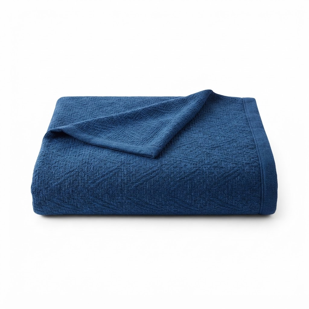 Nautical Blue Throw Blanket