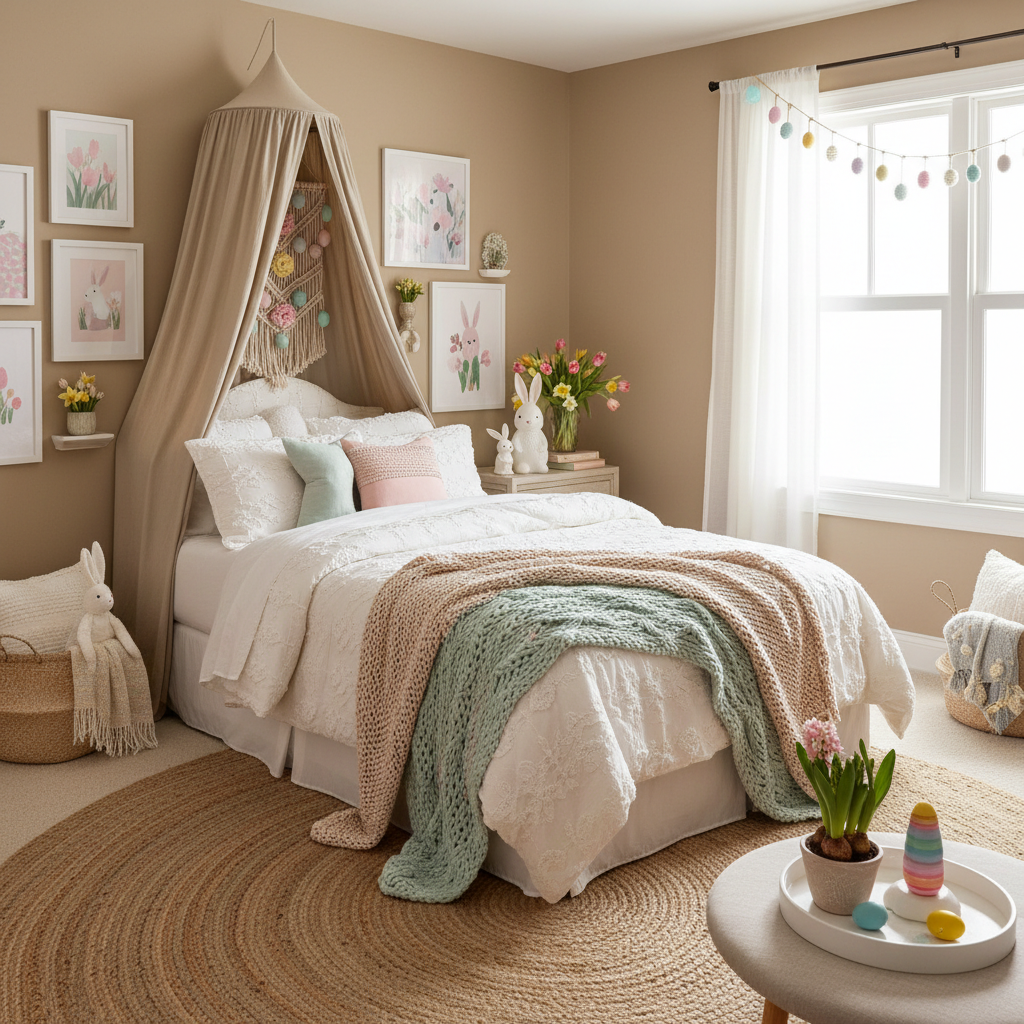 Boho Easter Child Bedroom (Girl)