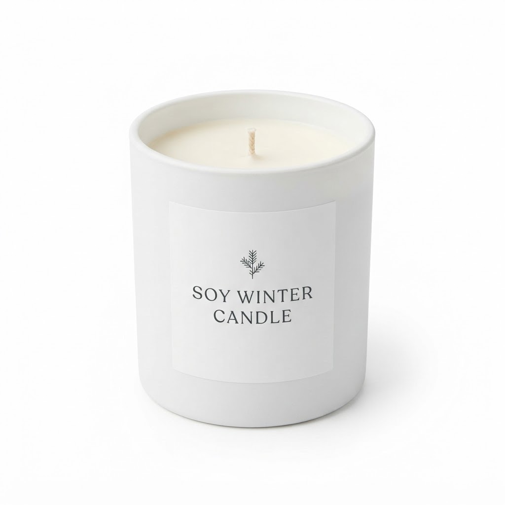 Scented Soy Winter Candle