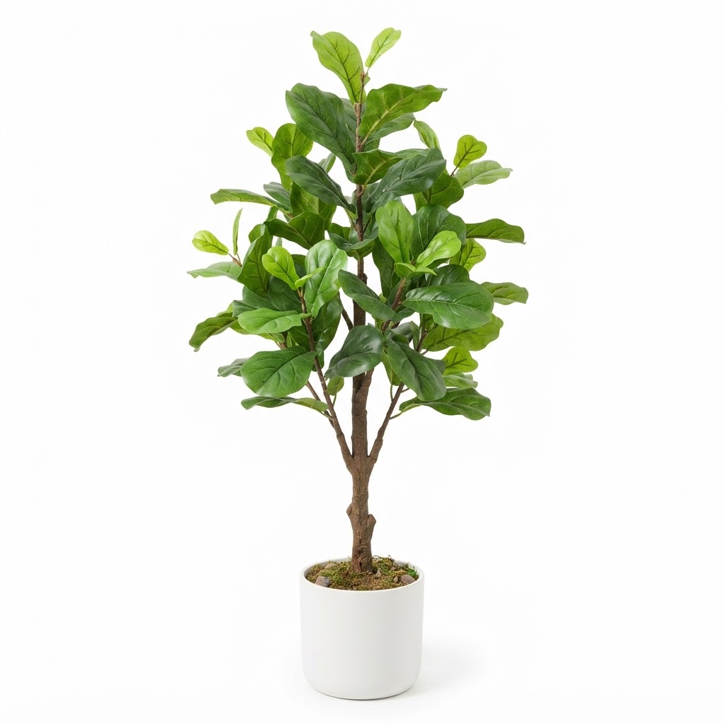 Spring Faux Potted Fiddle Leaf Fig