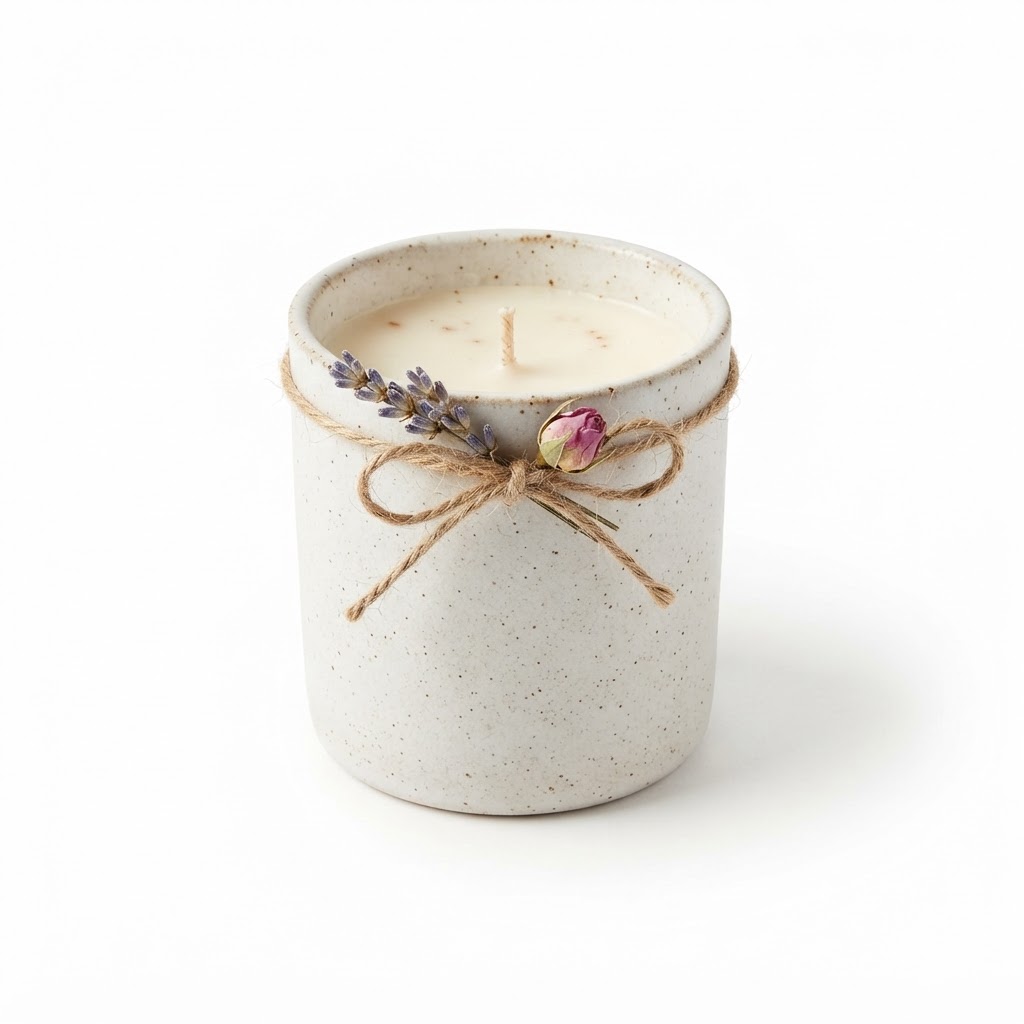 Floral Scented Soy Candle