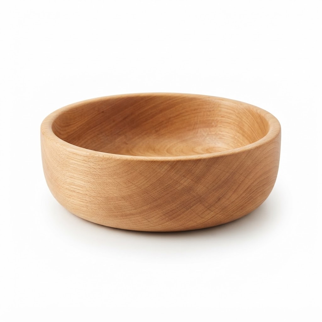 Wooden Fruit Bowl