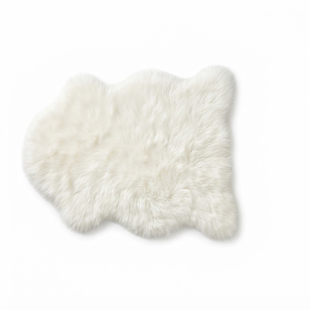 Winter Faux Sheepskin Area Rug