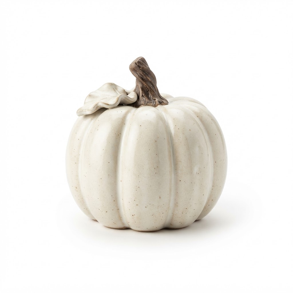Ceramic Pumpkin Decor