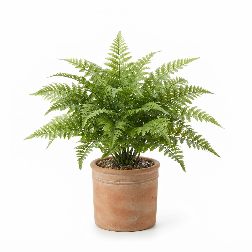 Spring Potted Faux Fern