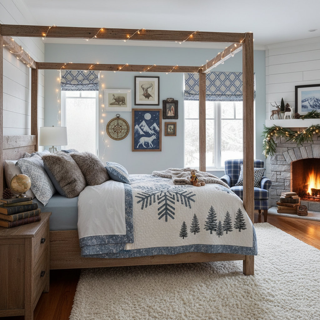 Country Winter Child Bedroom (Boy)