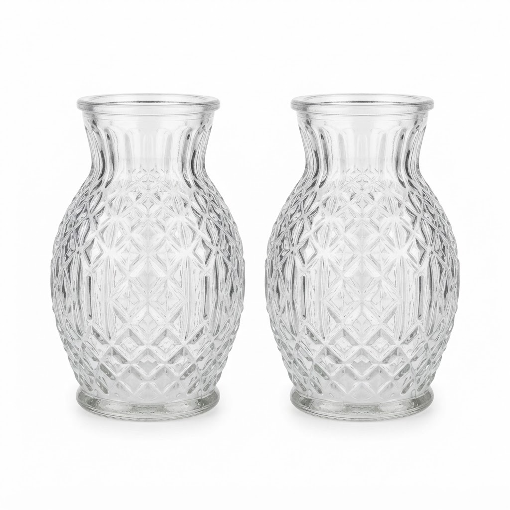 Glass Vase Set