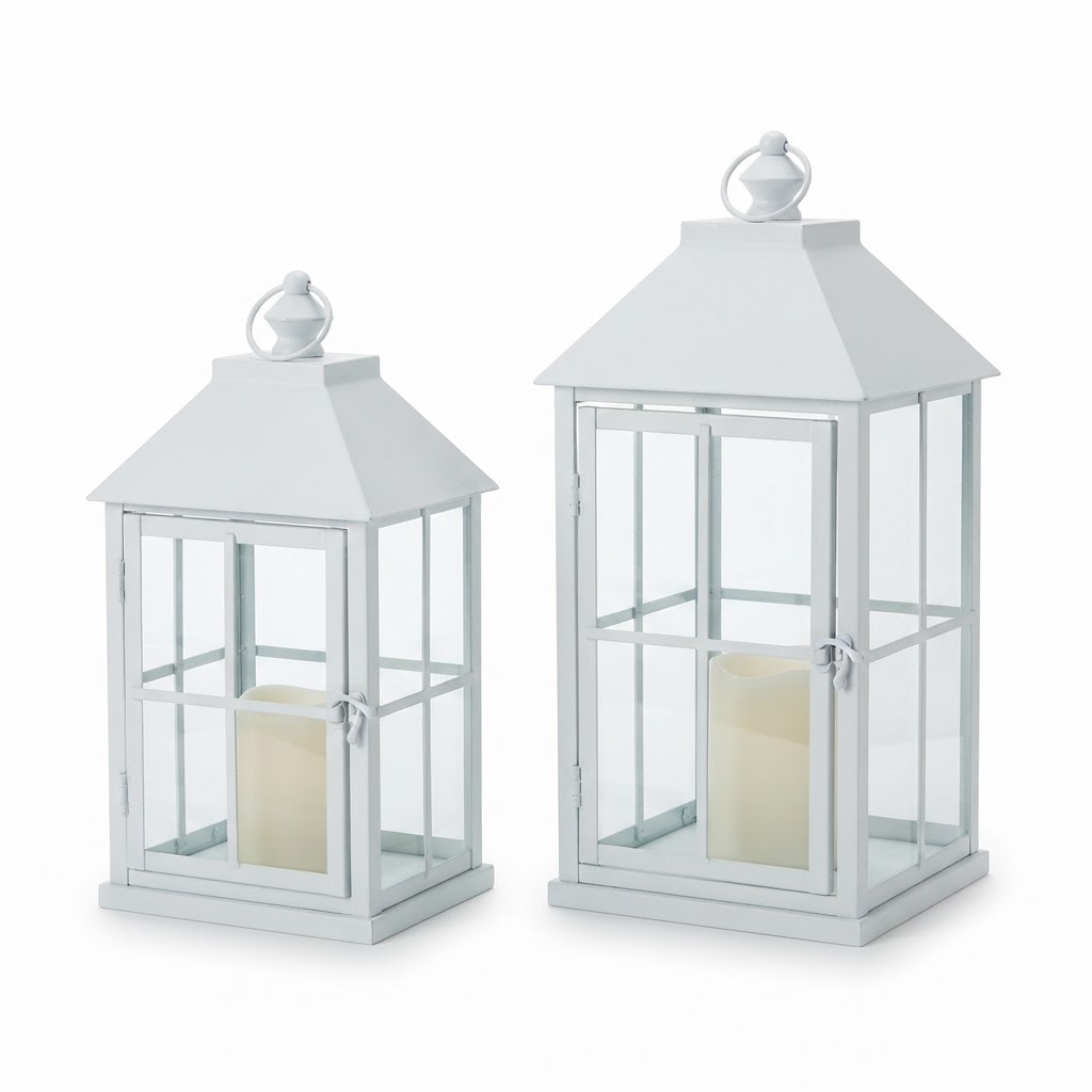 metal lantern set