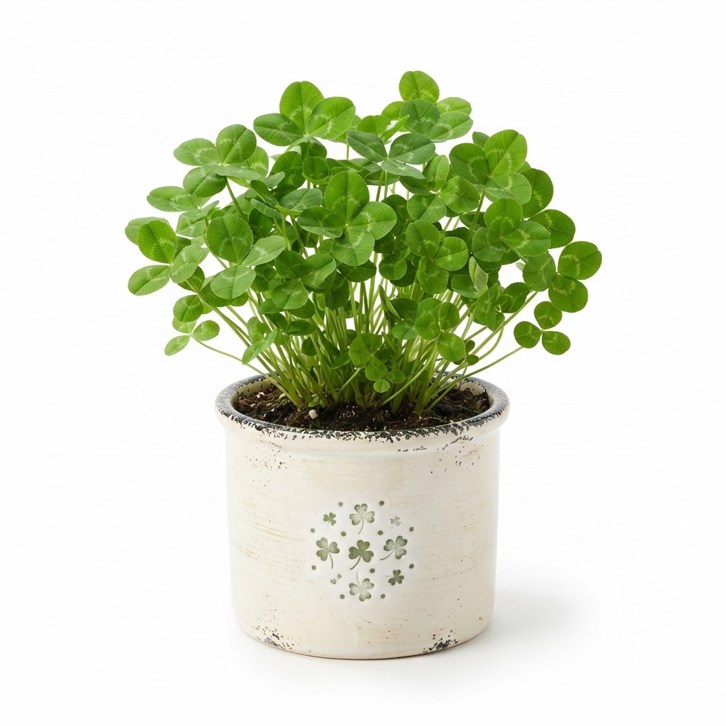 St. Patrick's Day Potted Shamrocks