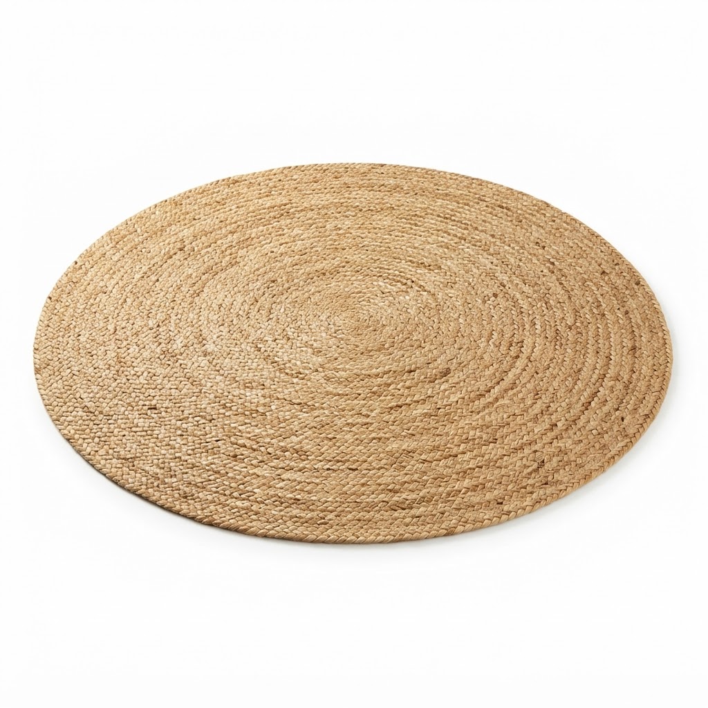 Woven Jute Area Rug