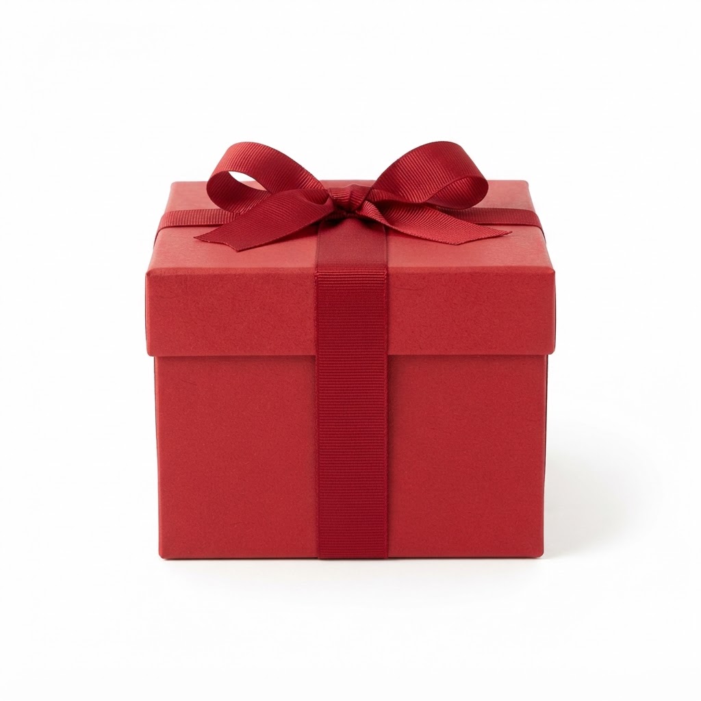 Red Ribbon Gift Boxes