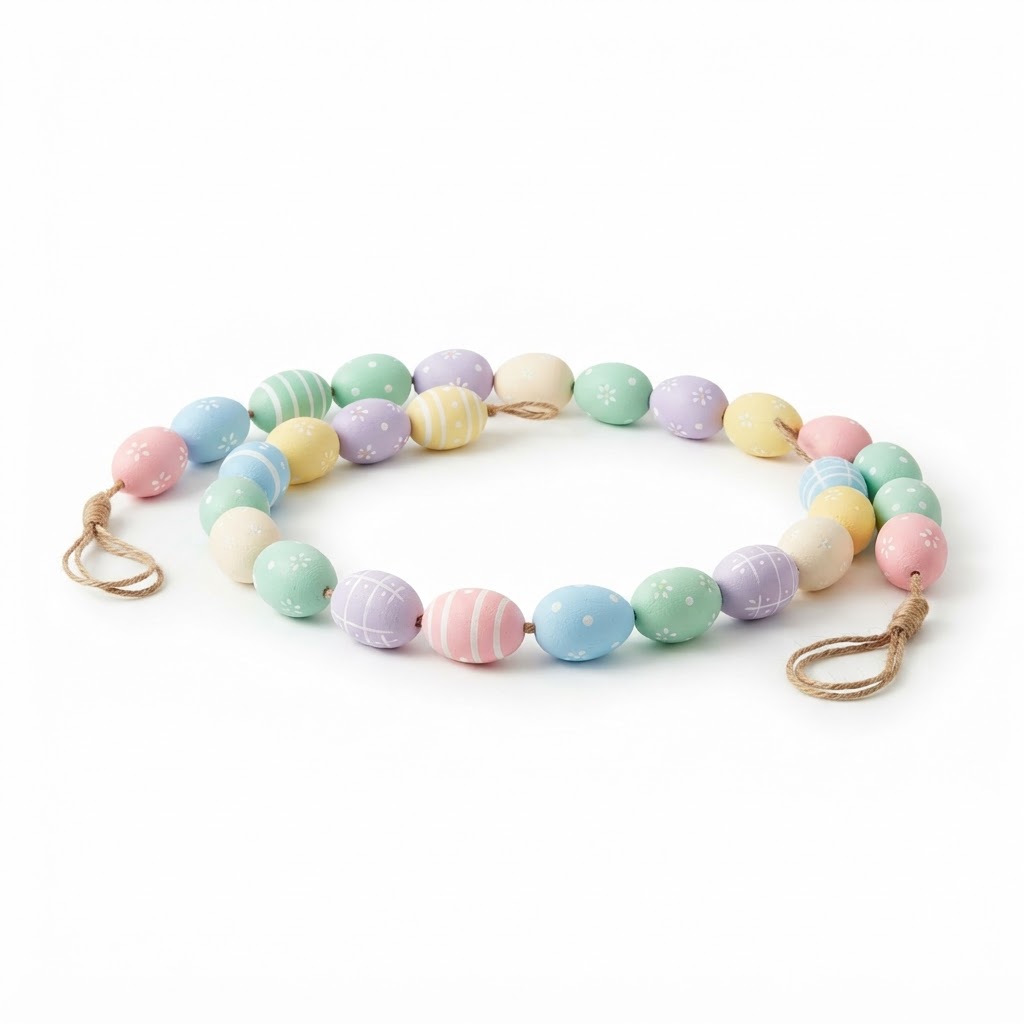 Pastel Easter Egg Garland