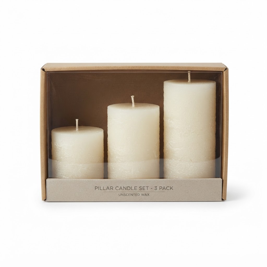 Pillar Candle Set
