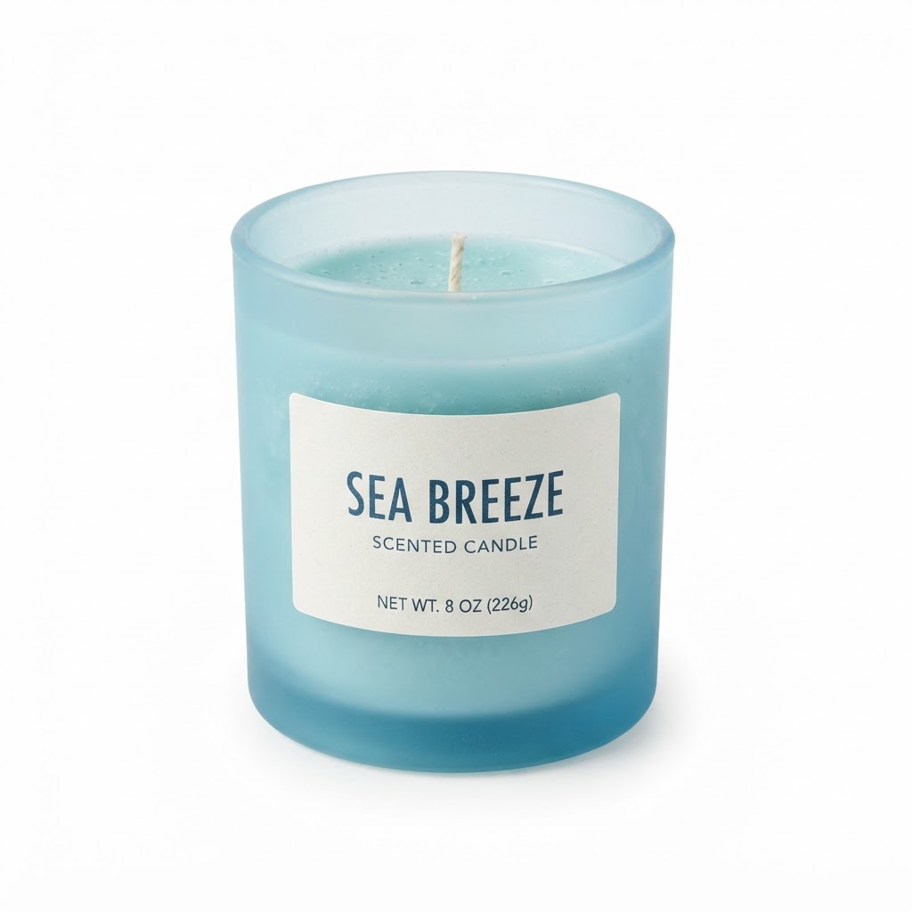 Sea Breeze Scented Candle