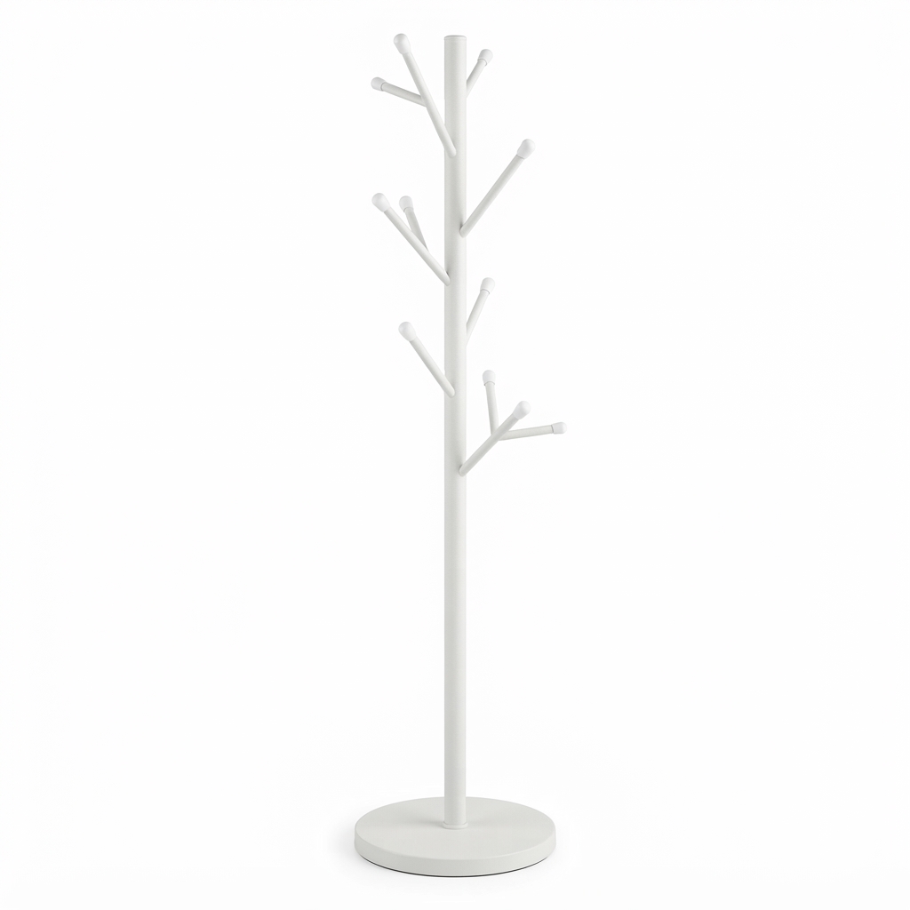 White Tree Clothes Rack
