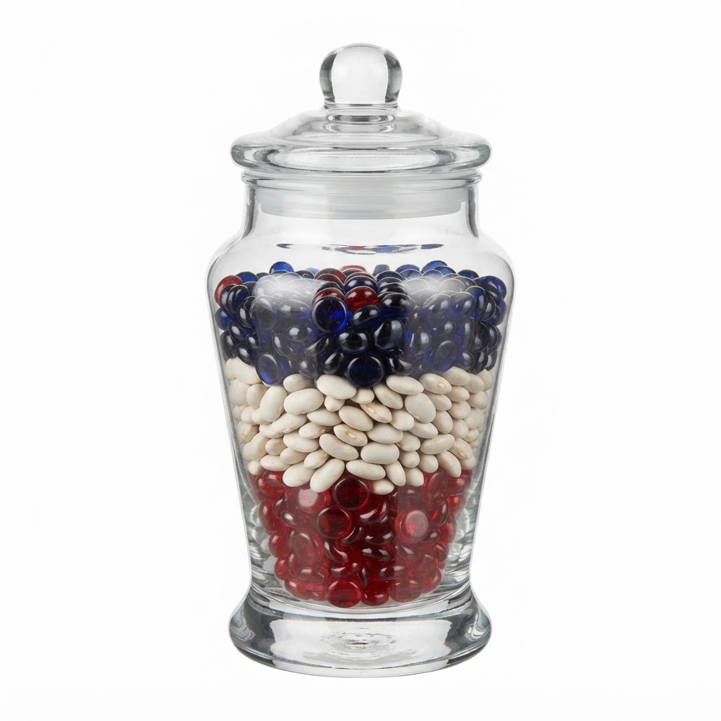Glass Apothecary Jar