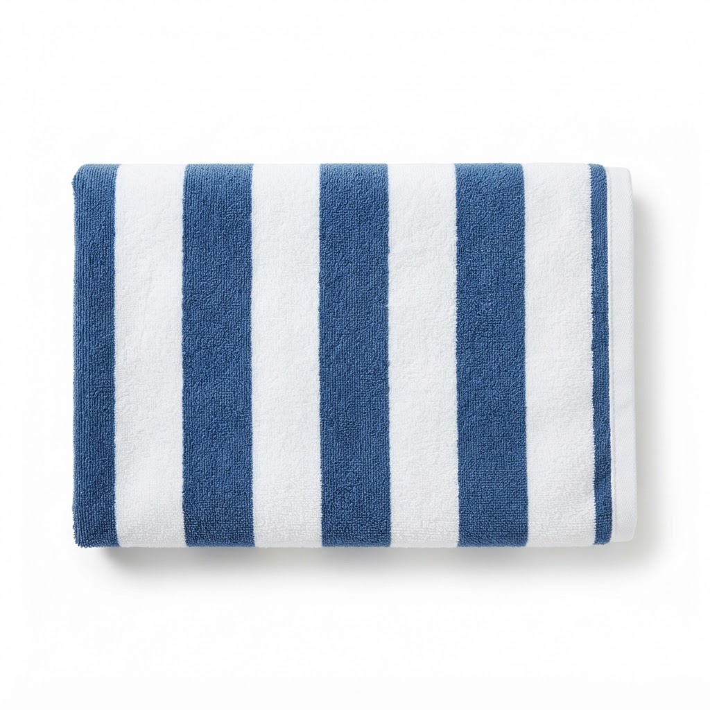Striped Cotton Beach Towels