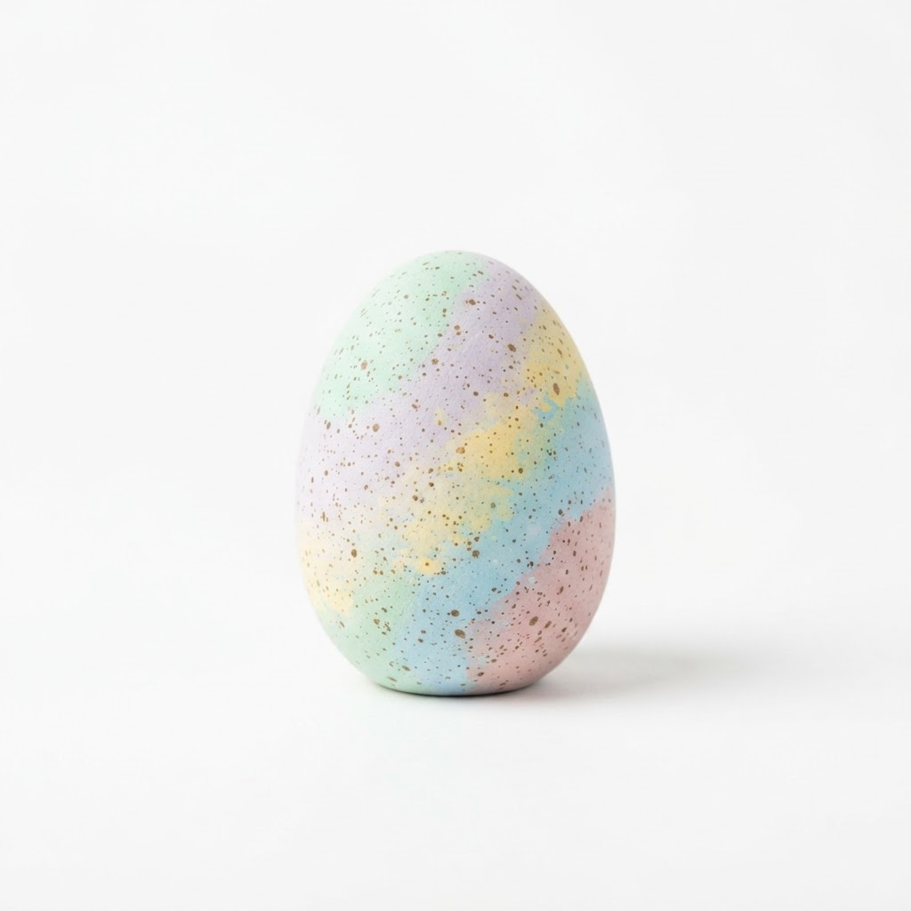 Pastel Speckled Decorative Eggs