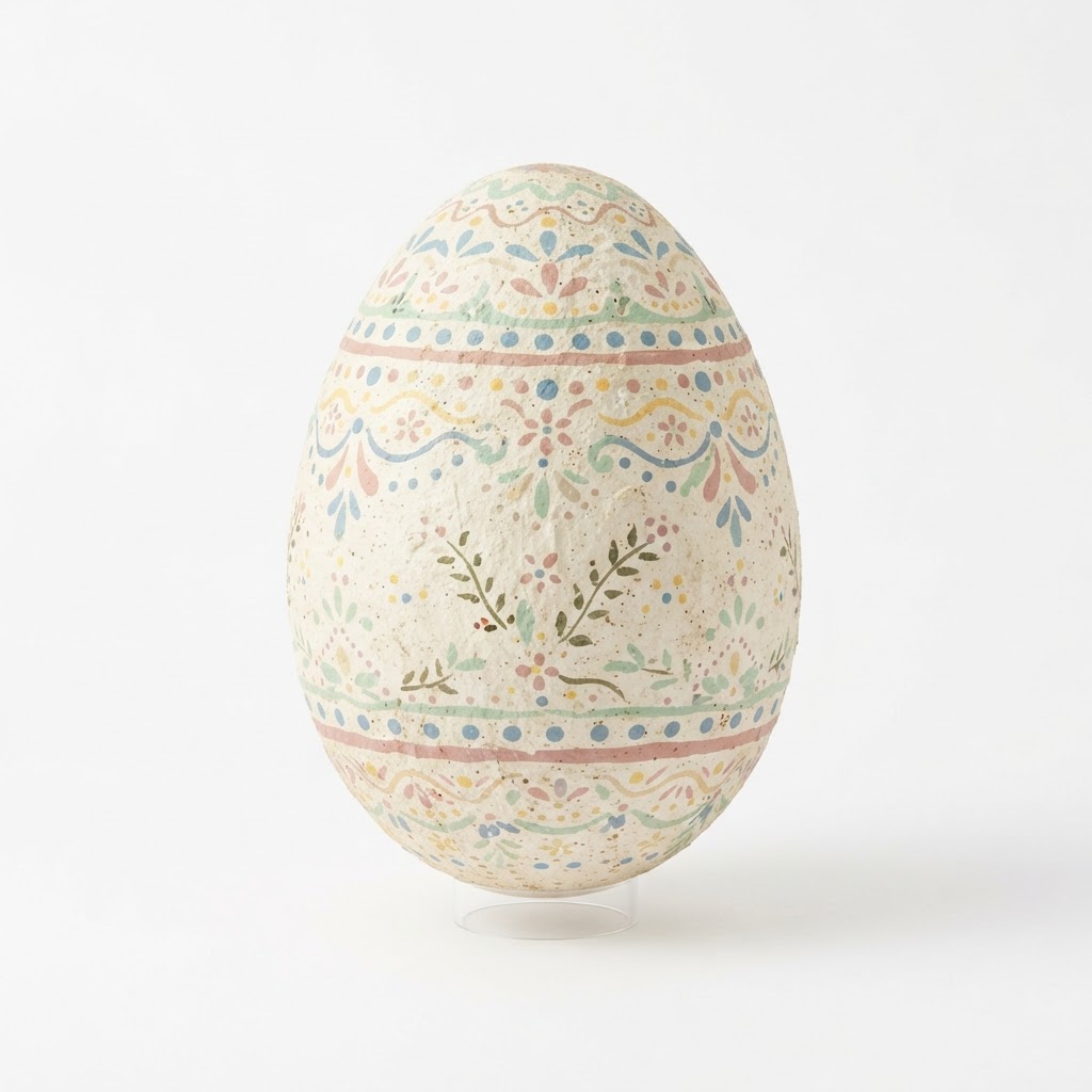 Oversized Decorative Pastel Easter Eggs
