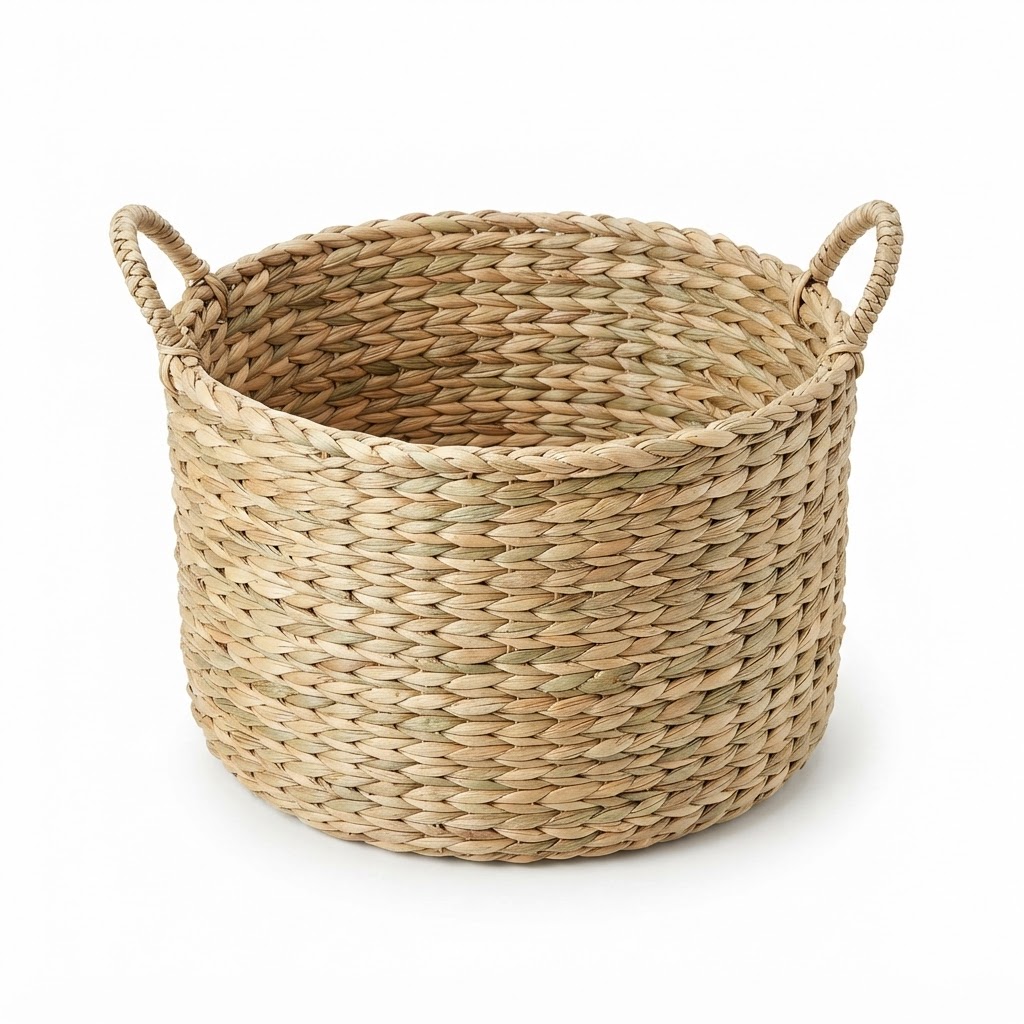 Woven Seagrass Storage Baskets