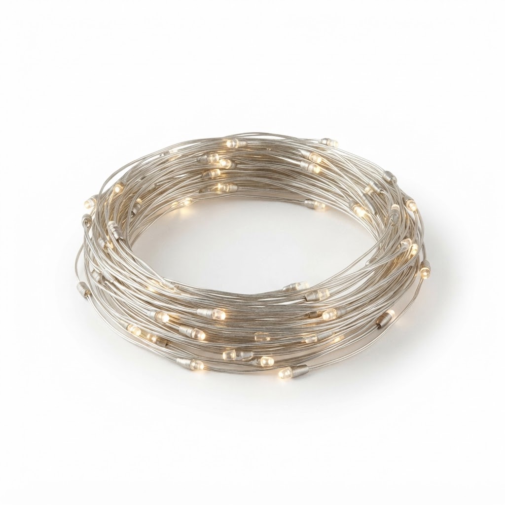 Brushed Nickel Fairy Lights