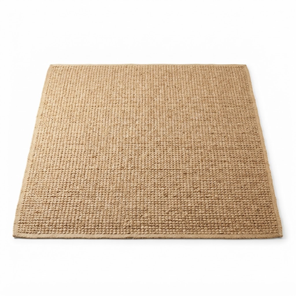 Natural Woven Jute Area Rug