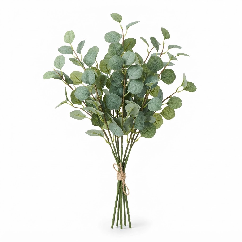 Spring Artificial Eucalyptus Branch Bundle