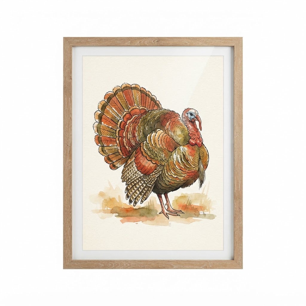 Turkey Art Print