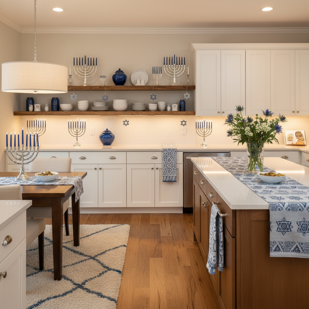 Traditional Hanukkah Kitchen