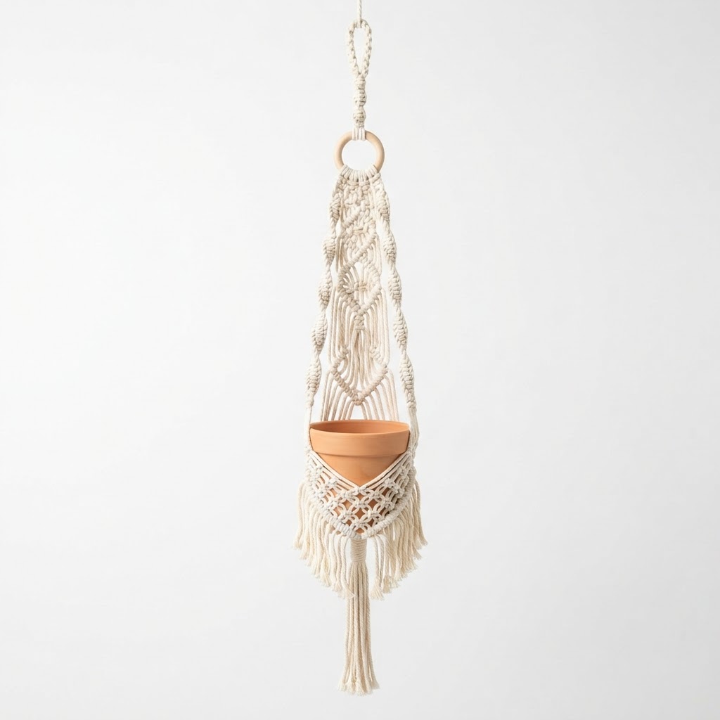 Macrame Hanging Planter