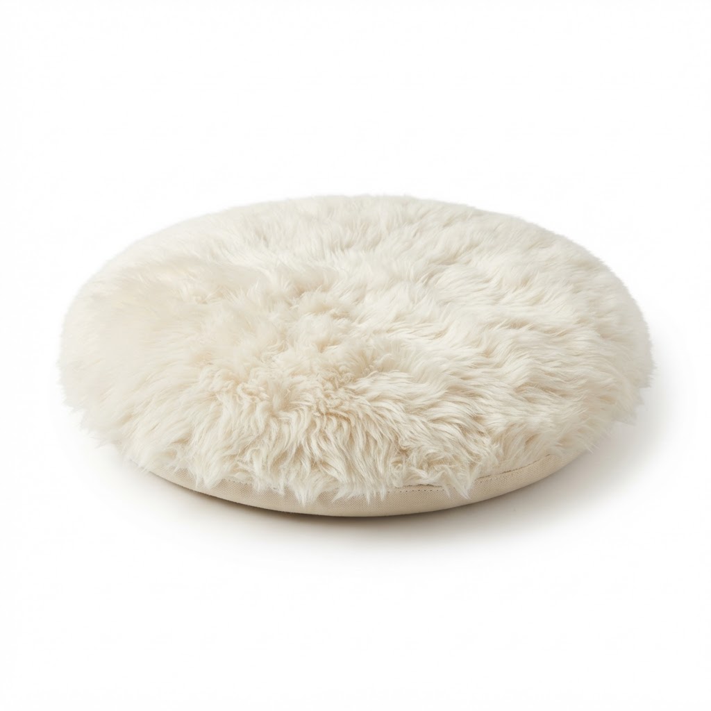 Sheepskin Faux Fur Seat Cushion