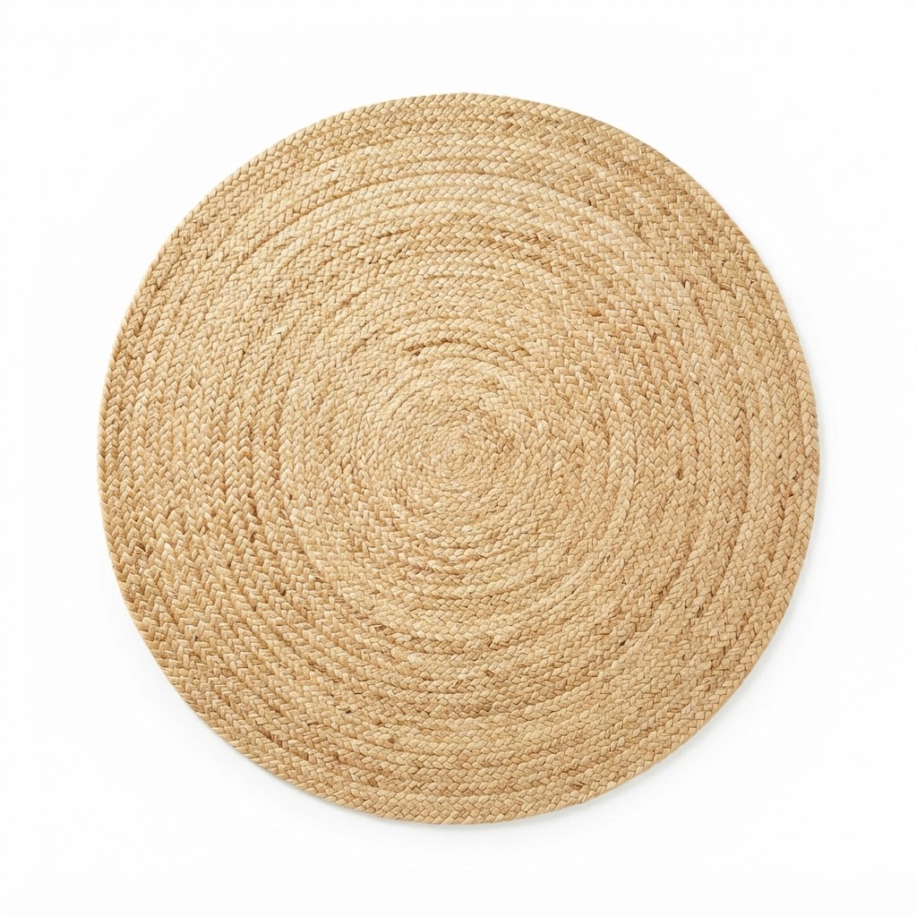 Woven Jute Area Rug