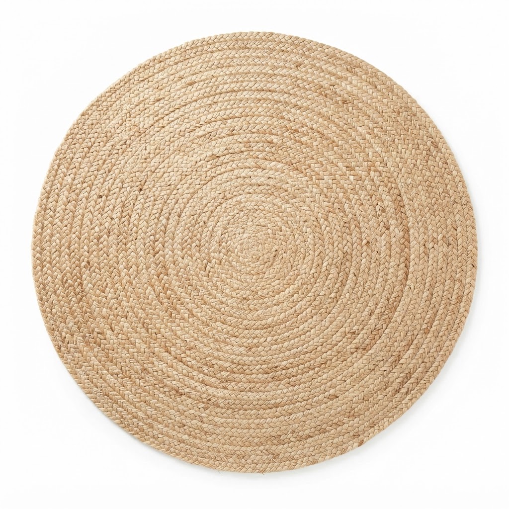 Woven Jute Area Rug