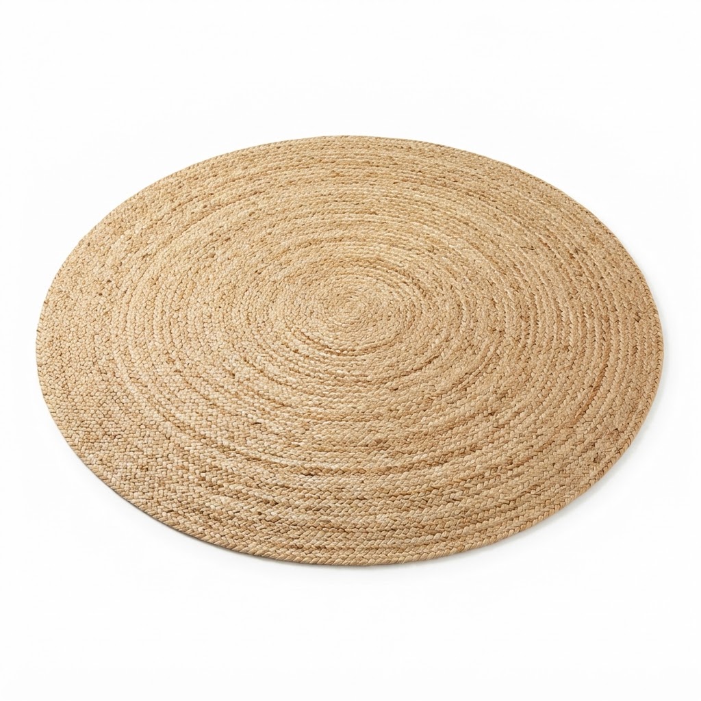 Woven Jute Area Rug