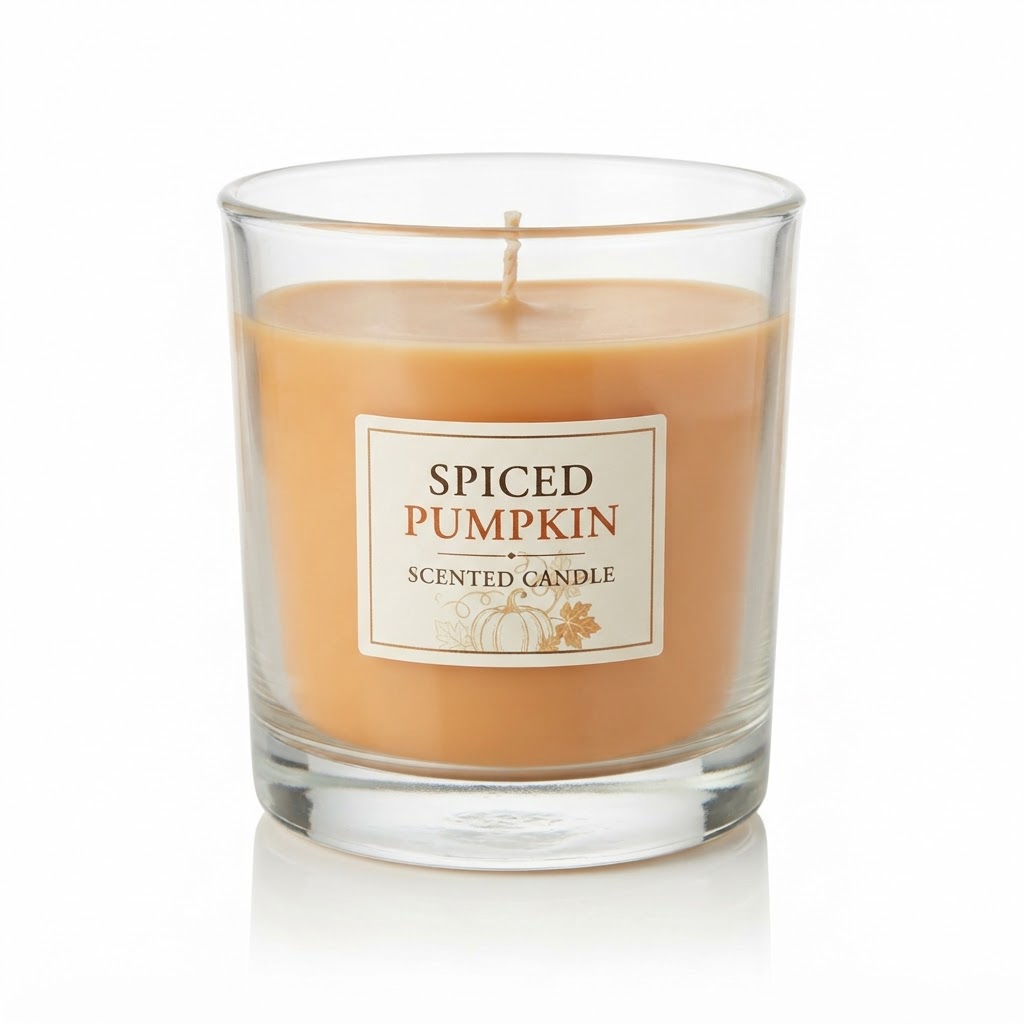 Transitional Spiced Pumpkin Scented Candle