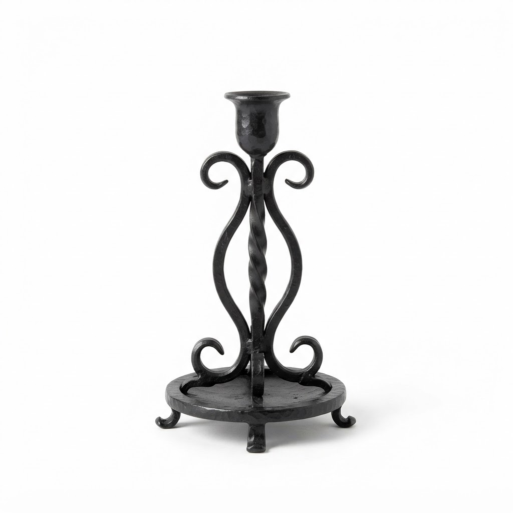 core Iron Taper Candle Holder