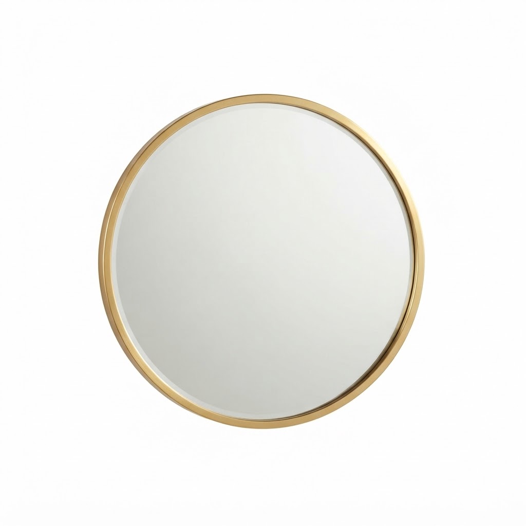 Gold Frame Wall Mirror