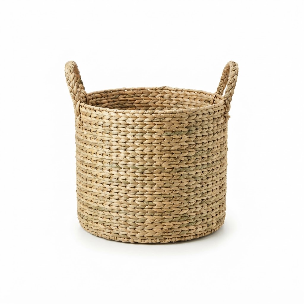 Woven Seagrass Storage Basket