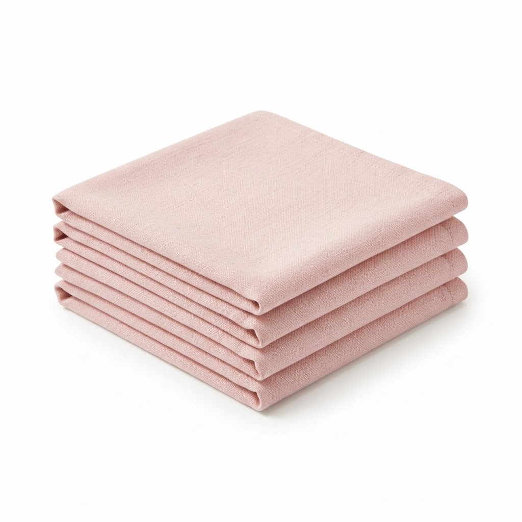 Blush Linen Napkin Set