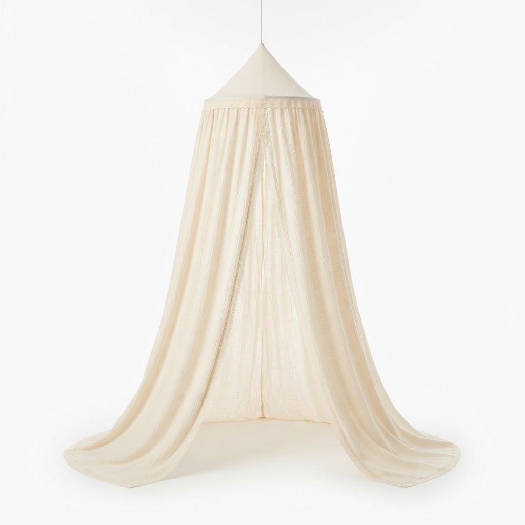core Cream Bed Canopy