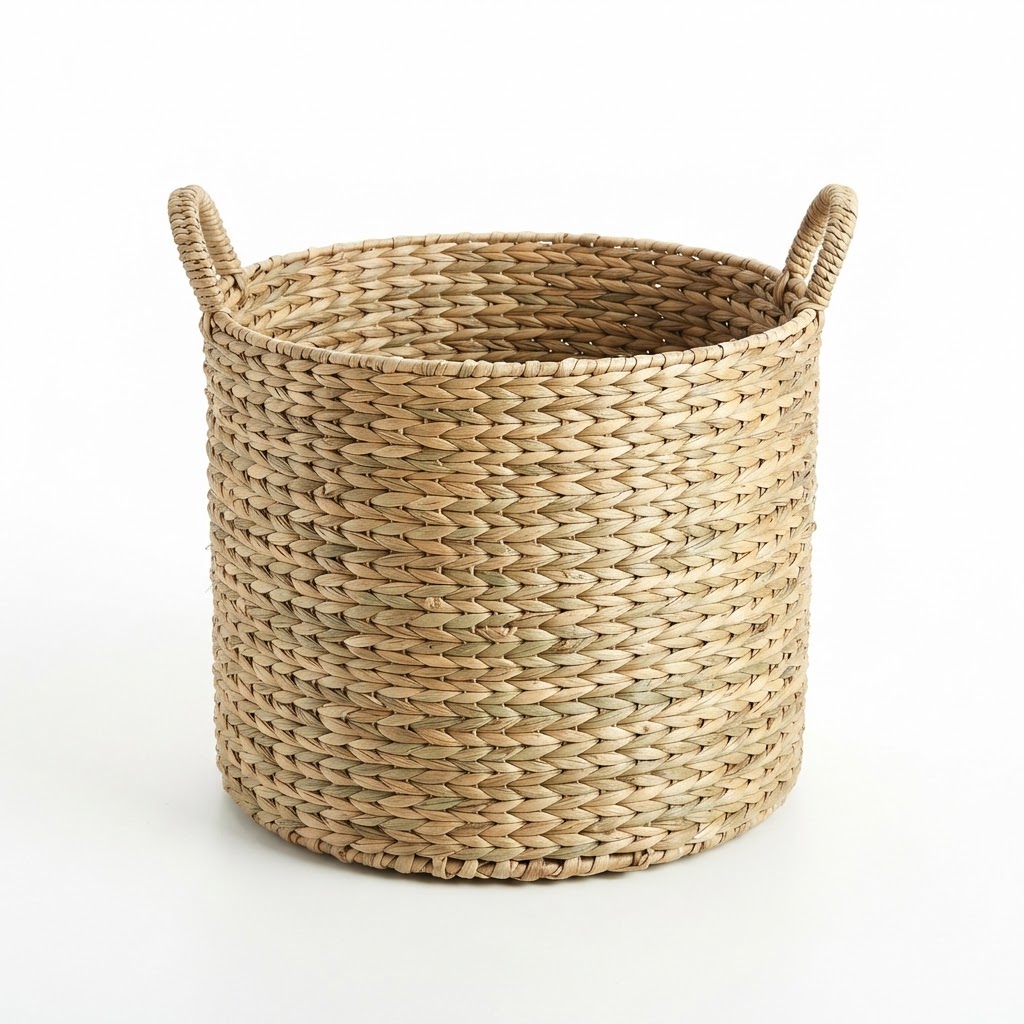 Woven Seagrass Storage Basket