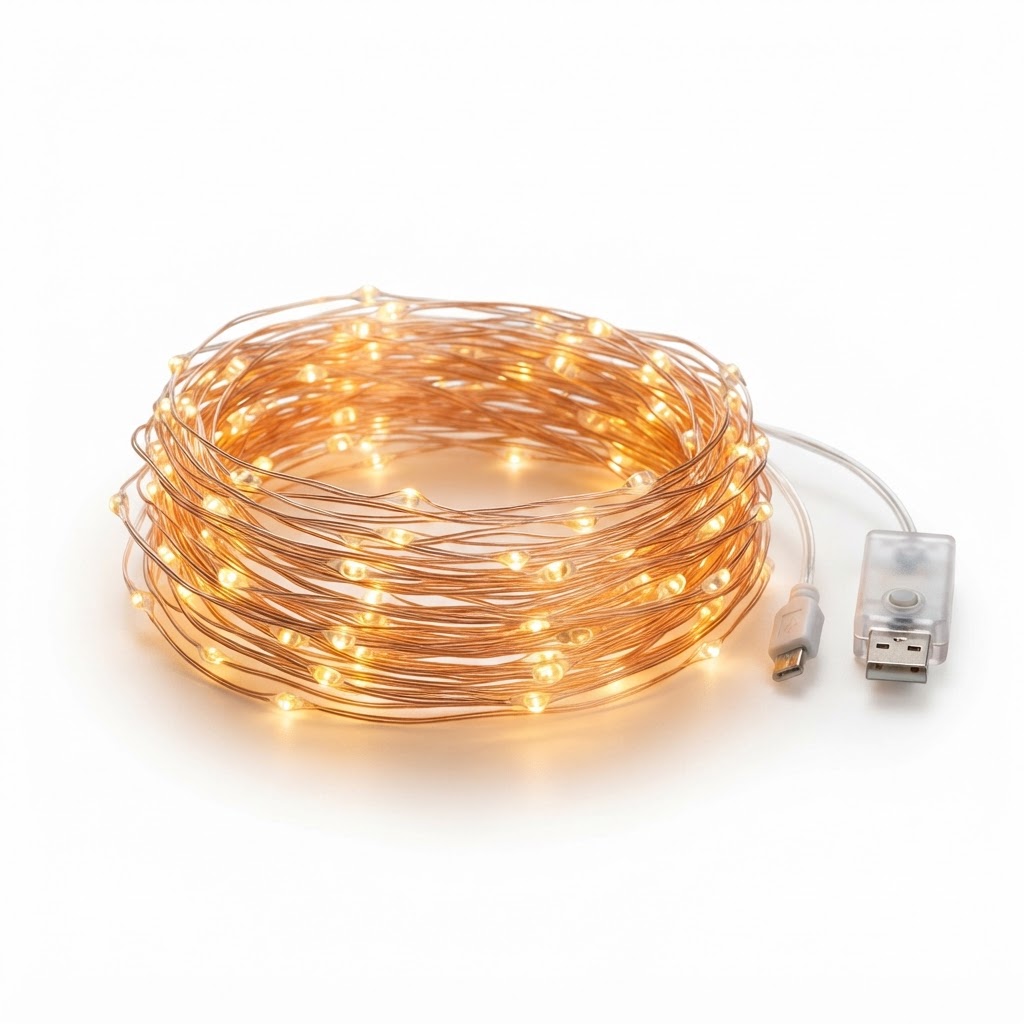 Soft Warm Glow LED String Lights
