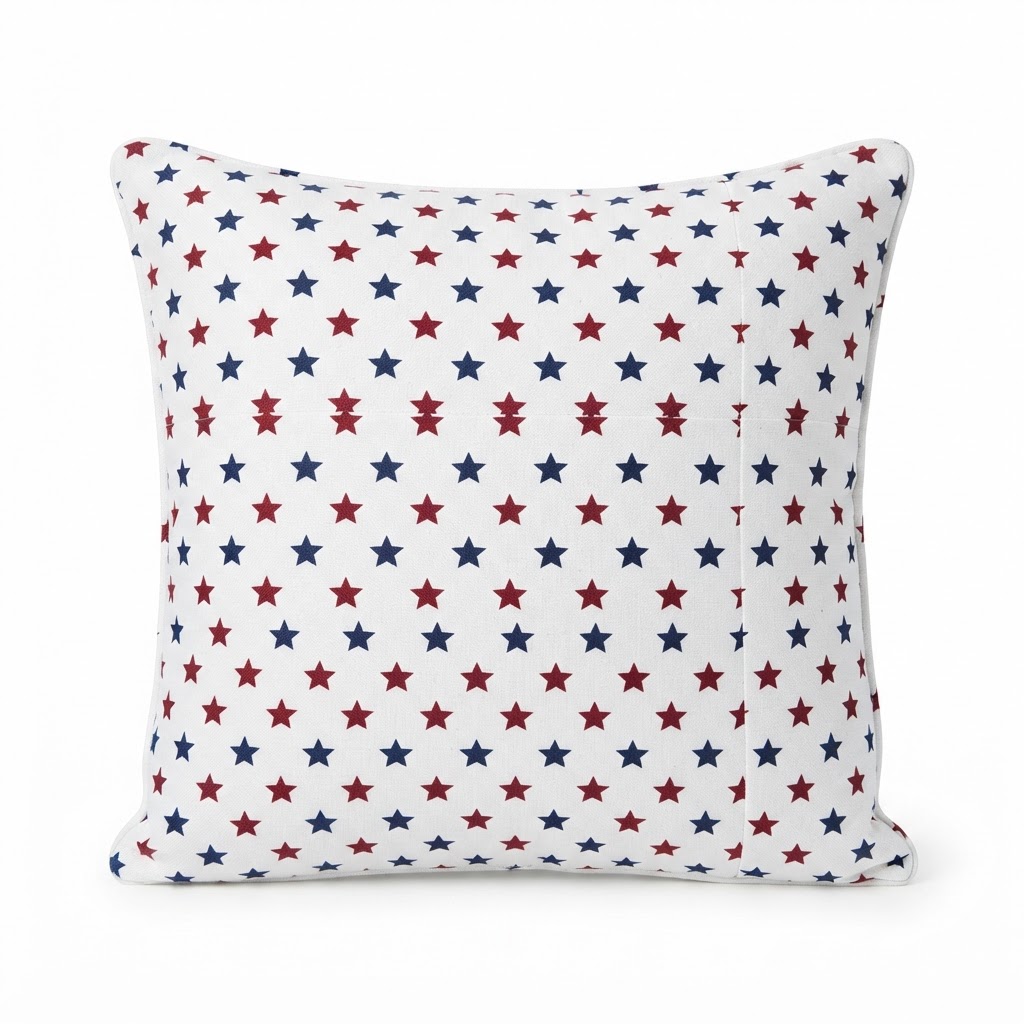 Star Pattern Accent Pillow