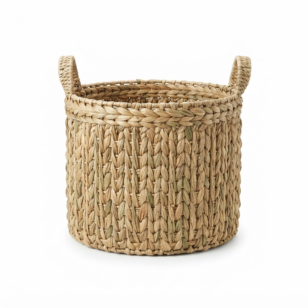 Transitional Woven Seagrass Storage Basket