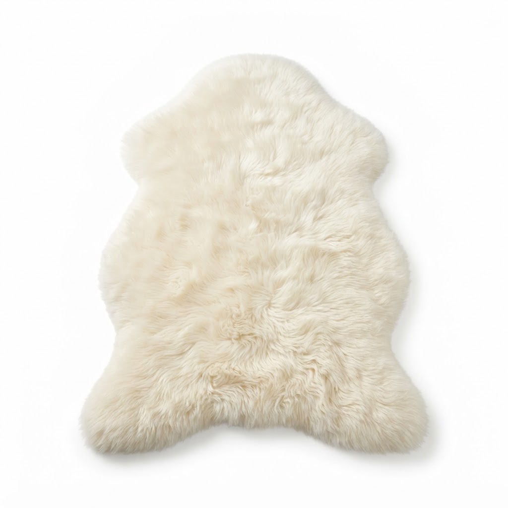 Faux Sheepskin Area Rug