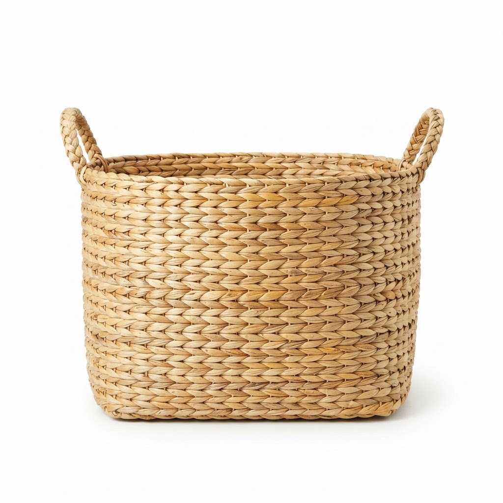 Woven Seagrass Storage Basket
