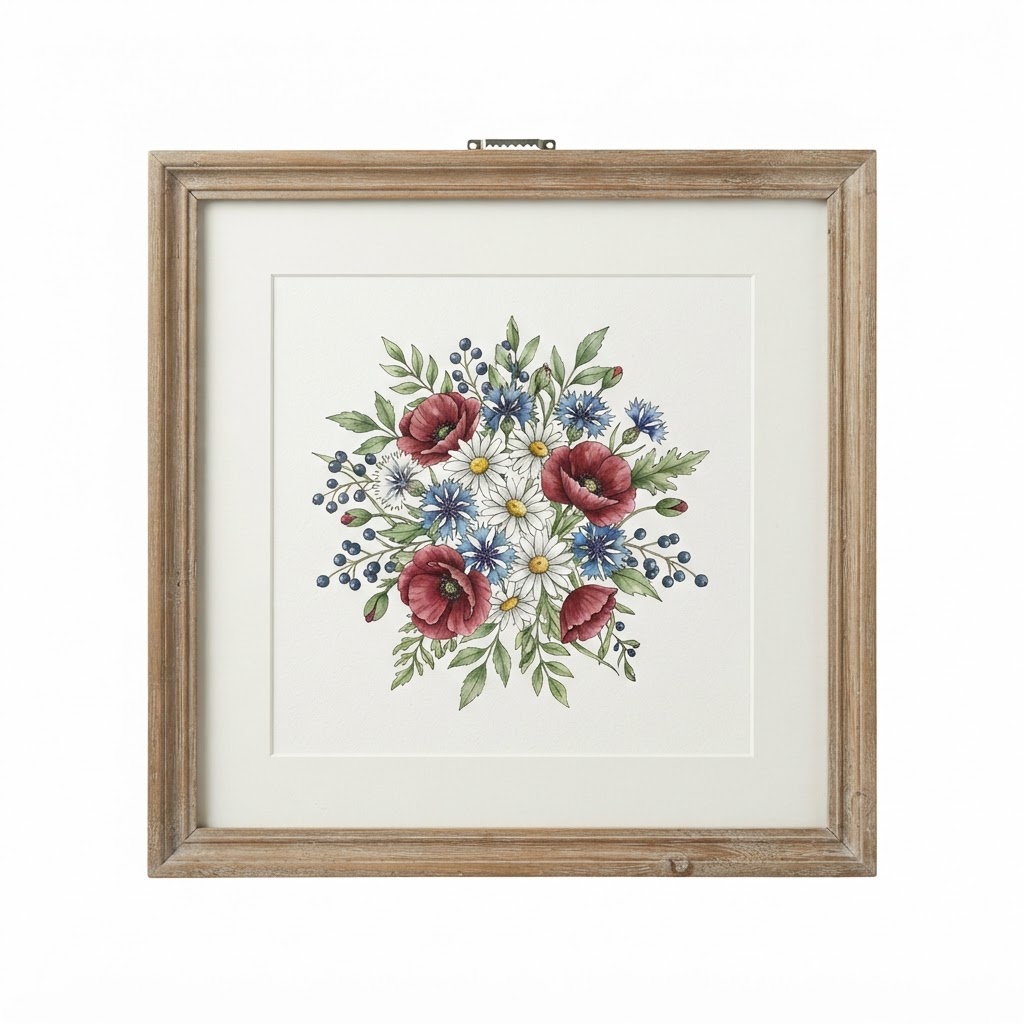 Framed Botanical Wall Art